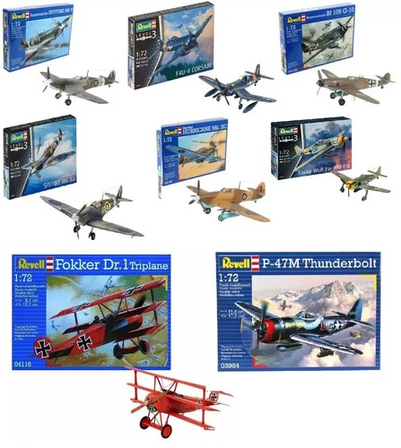 Revell model kits collection - model,