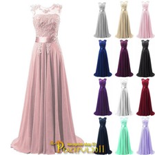 Chiffon Bridesmaid Dress Long