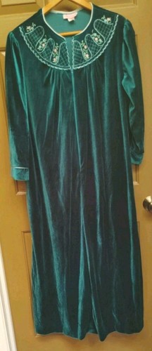 Vintage heather teal velvet - heather,