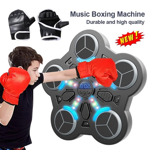 Smart music boxing machine - music, led