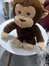 Keel Toys Monkey Plush Chimp 100% Recycled Plastic. Clean & Cuddly Soft Toy 50