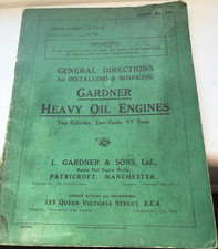 Gardner Heavy Oil Engine Two