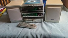Hitachi AX-M68D Hi-Fi Component System: CD Player, Radio, Amplifier and Speakers