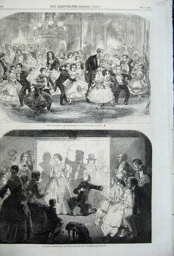 Original old antique print - antique,
