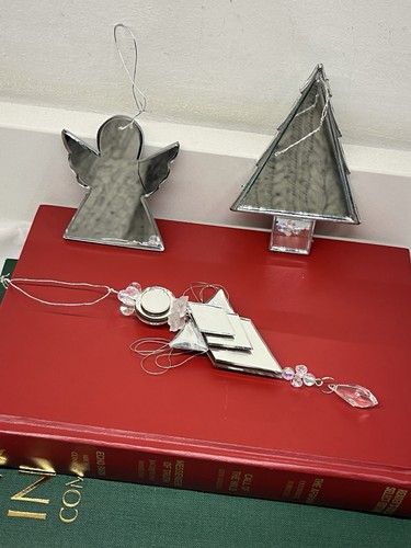 Set vintage mirrored - set,