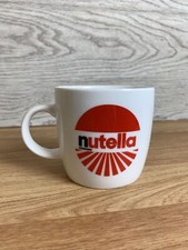 Nutella Coffee Mug Ceramic White Red Logo Collectible Kitchen Gift Novelty