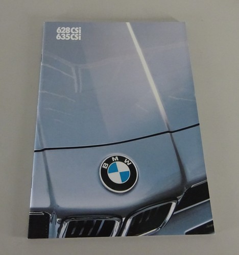 Brochure bmw series - 6, e24