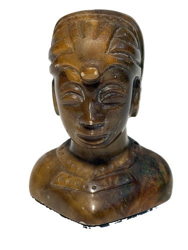 Vintage carved african - h.,