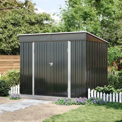 Pent roof garden - x, 8