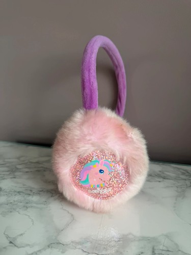 Smiggle ear muffs unicorn pink