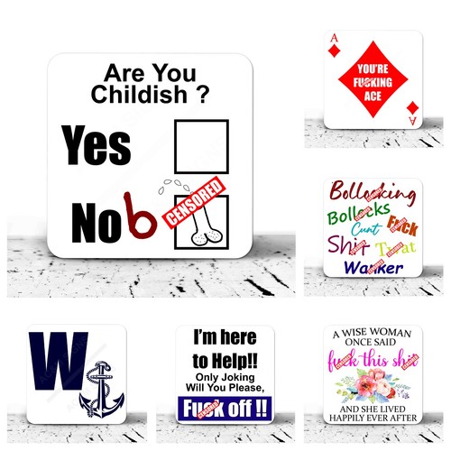 Drinks coaster funny - drinks,