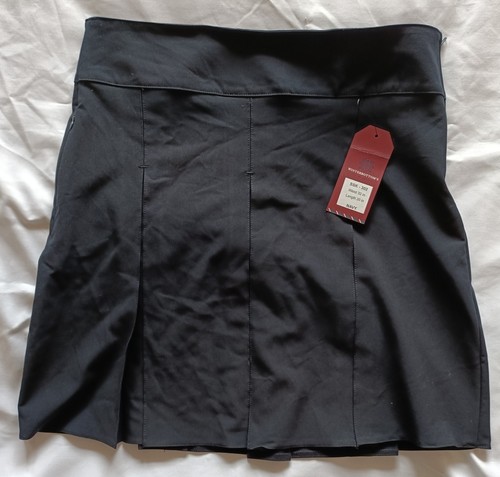Girls school skirt navy waist - school,