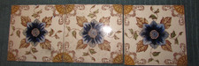 3 Art Nouveau tiles