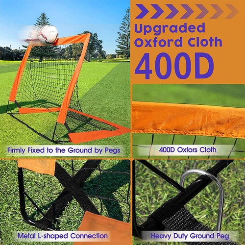 Soccer goal net - net, set