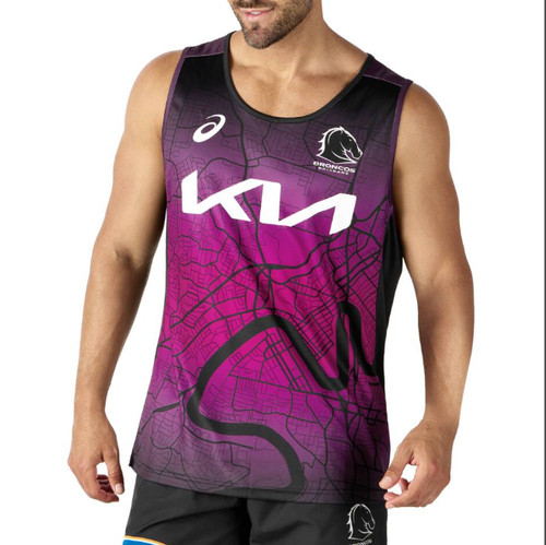 Men brisbane broncos tank - broncos,