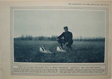 1915 WWI WW1 PRINT GERMAN CARTRIDGE CASES FROM HOWITZER SHELLS TRENCH MORTARS