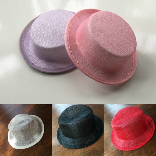 Fascinator sinamay base mini - sinamay,