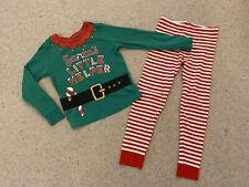 Christmas Elf Pyjamas - Asda - Children’s 8-9 Years - Great Condition