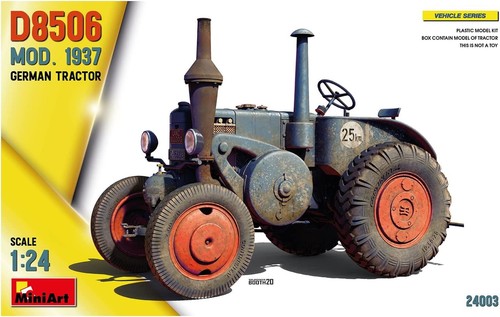 Miniart 24003 german - miniart, tractor