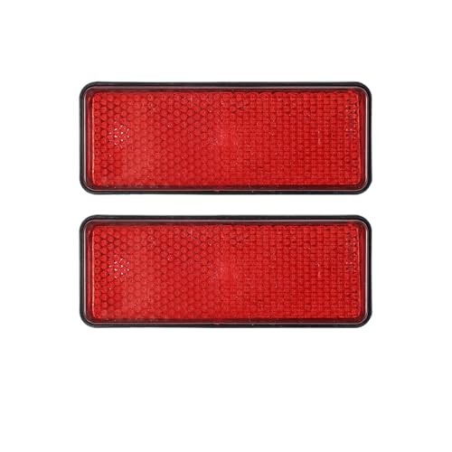 Rectangle rear reflectors 10 - rear,