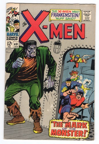 Men 1968 marvel comics - x-men,