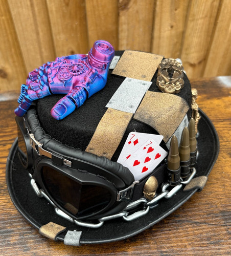Unique steampunk top hat - unique,
