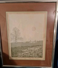 Framed Print Five Bar Gate By Peter Corindon