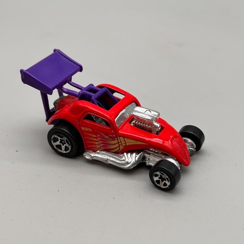 Hot wheels fiat 500c red - red,