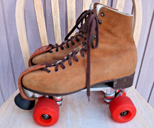 Vtg Riedell 130 Suede Roller