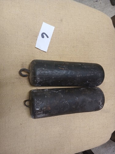 Antique pair iron - of,