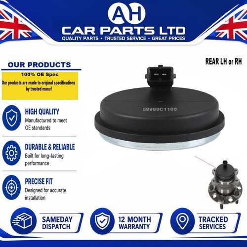 Rear abs wheel speed - speed, sensor