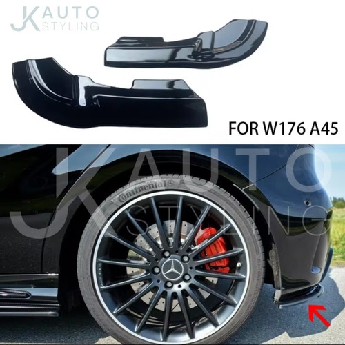 Gloss black rear - gloss, spats