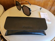 Ladies ZARA Oversized Gold Black Sunglasses  Genuine  