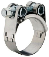 VESPA PX 125, 150, 177 STAINLESS EXHAUST MANIFOLD DOWNPIPE CLAMP, PERFECT FIT