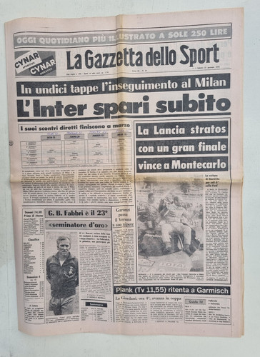 Gazzetta dello sport - gazzetta,