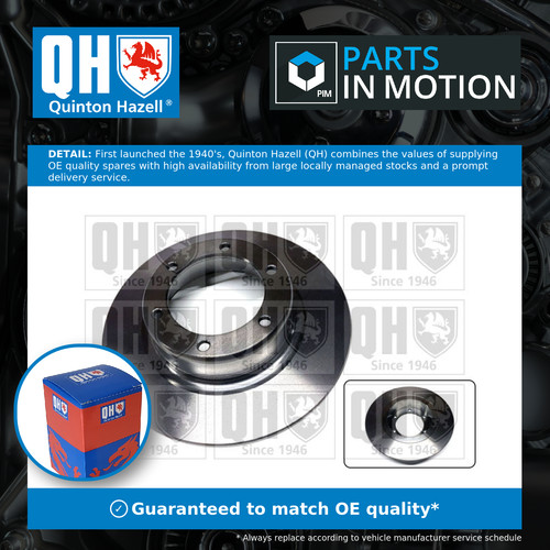 Brake discs pair - discs, solid