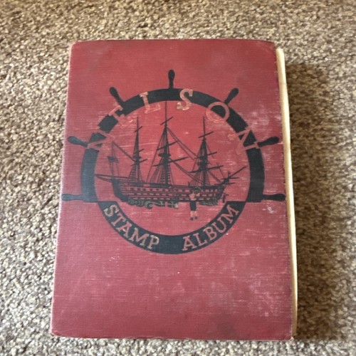 Old stamp album worldwide - stamp, album-