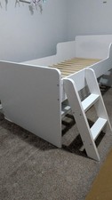 White Single Cabin Bed with