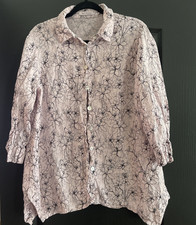 Cut Loose 100% Linen Floral