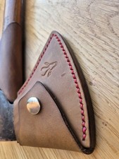 Matched leather sheath &