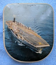Vintage 70's Edward Sharp Sweet Tin Royal British Navy Ship Collectable Maritime