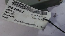 22611AH992 ECU IMPREZA SUBARU 2.0L Petrol 00-07