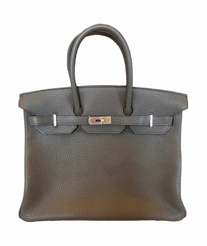 Hermès birkin taupe - birkin, 35