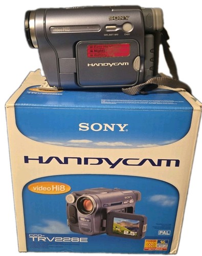 Sony handycam ccd trv228e - sony,