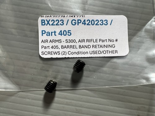 Spare part for air arms - air,