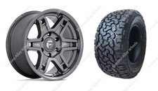 18" G Fuel Alloy Wheels Mitsubishi L200 Pajero Shogun Warrior + All Terrain Tyre