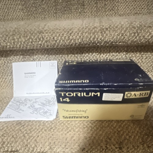 Shimano torium fishing - torium, reel