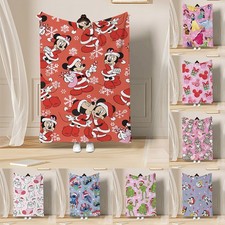 3D Disney Cartoon Printed Series Sleeping Blanket Sofa Bed Sheet Blanket