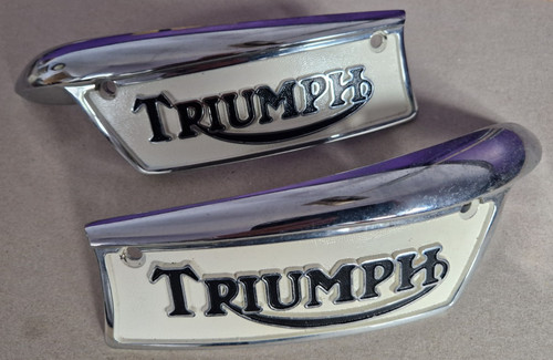 Triumph bonneville tank badges - bonneville,