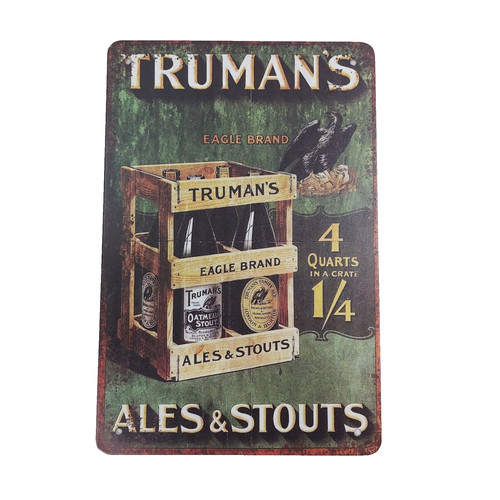 Trumans ales stouts tin - ales, &